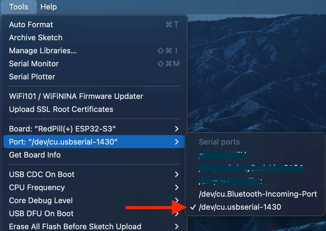 RedPill ESP32-S3 – Setup Arduino IDE – Munich-Labs.com